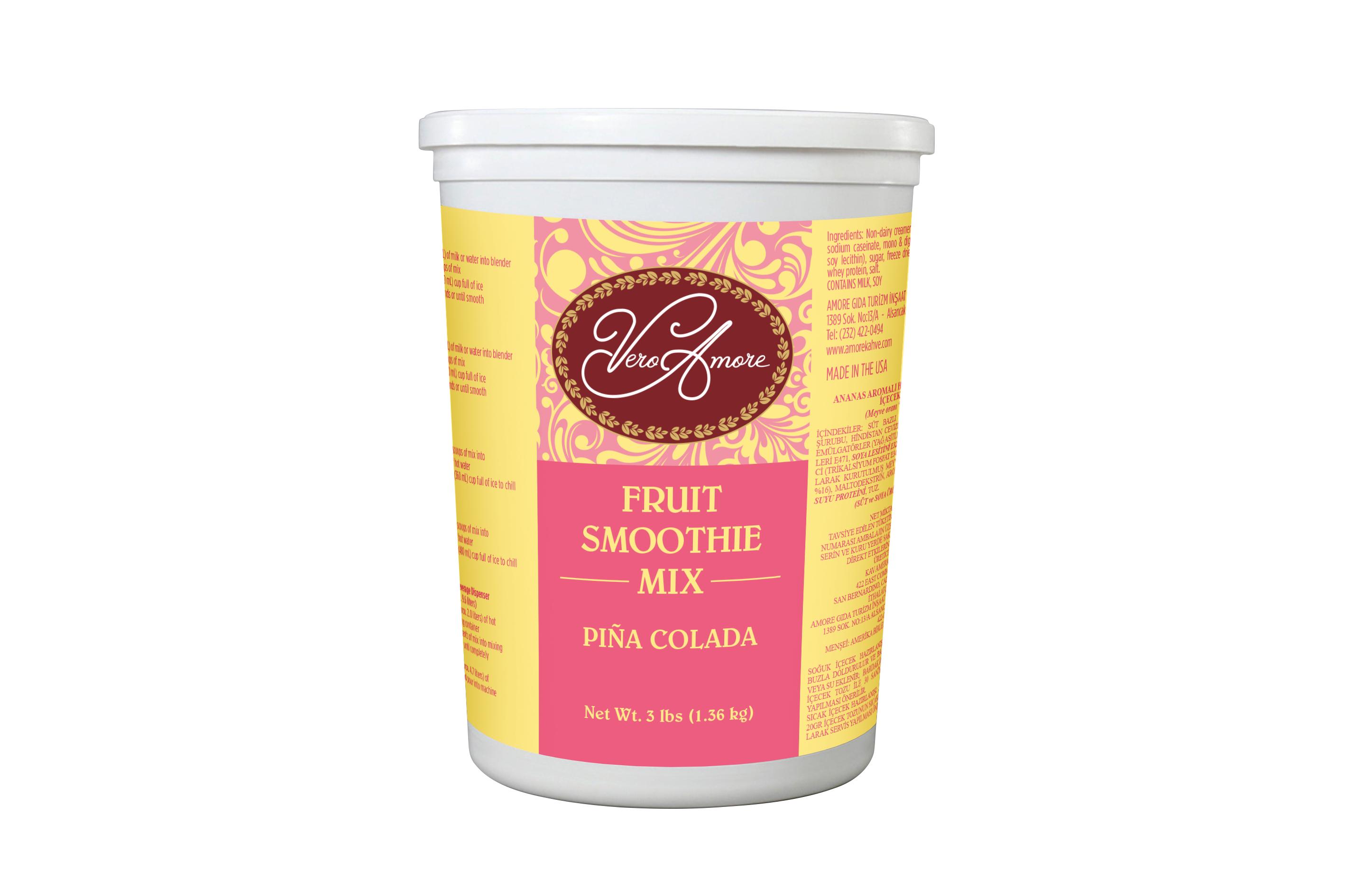 PINA COLADA SMOOTHIE 1360GR 